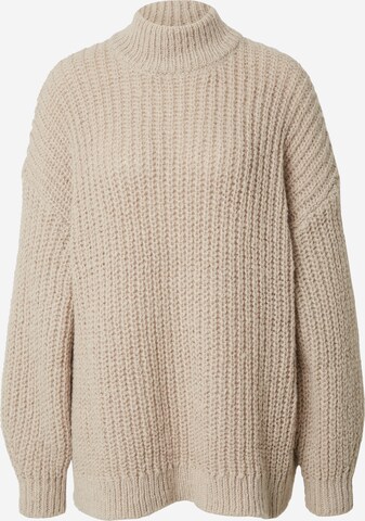 Monki Oversize sveter - Béžová: predná strana