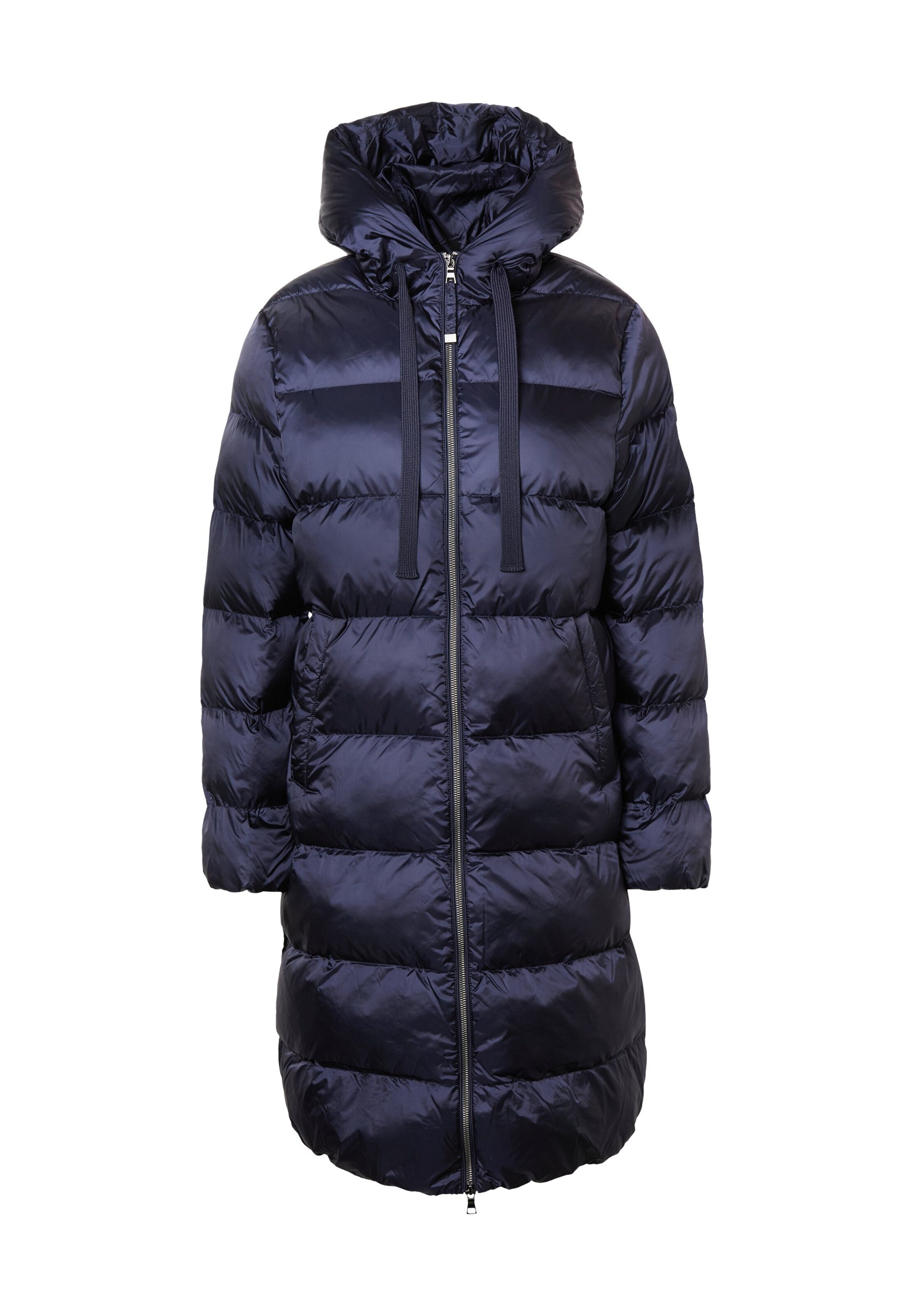 Cappotto invernale 'Sion' di No. 1 Como in blu: frontale