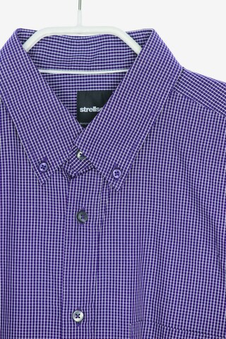 STRELLSON Button Up Shirt in M in Purple