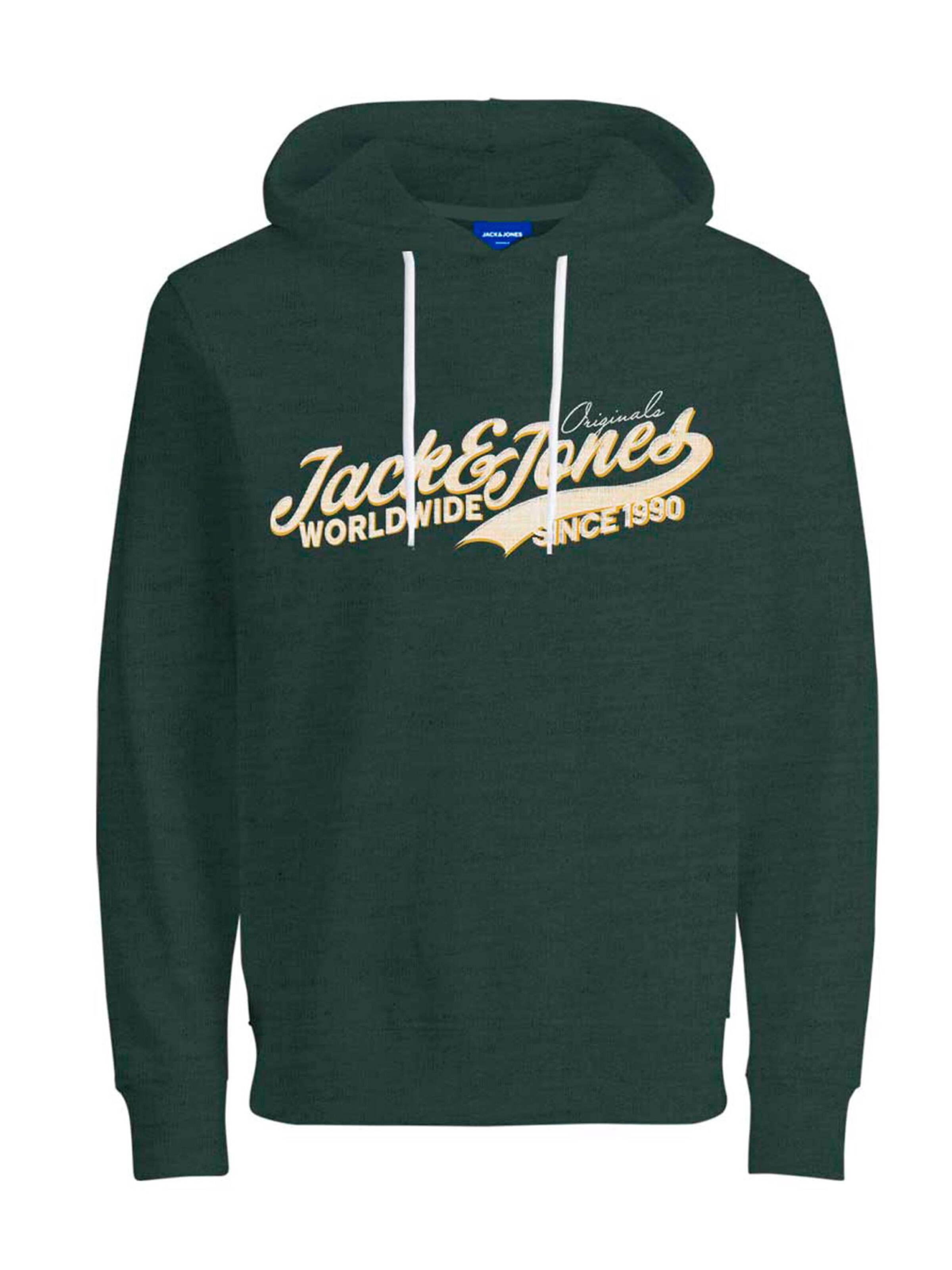 Sweat-shirt 'Mel' JACK & JONES en vert : devant