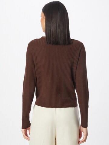 Cardigan 'Crista' PIECES en marron