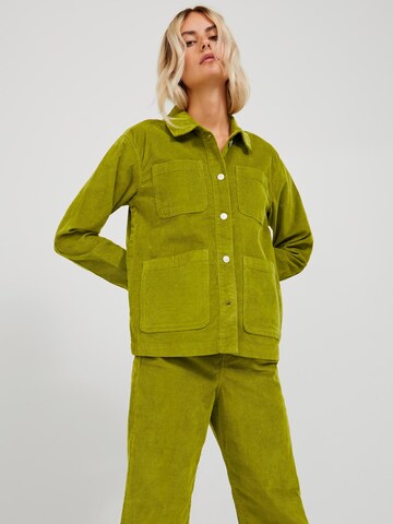 JJXX Prehodna jakna 'Gelly' | zelena barva: sprednja stran