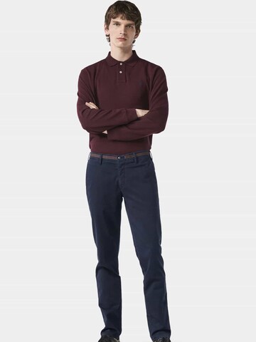 Coupe slim Pantalon chino MMXGERMANY en bleu