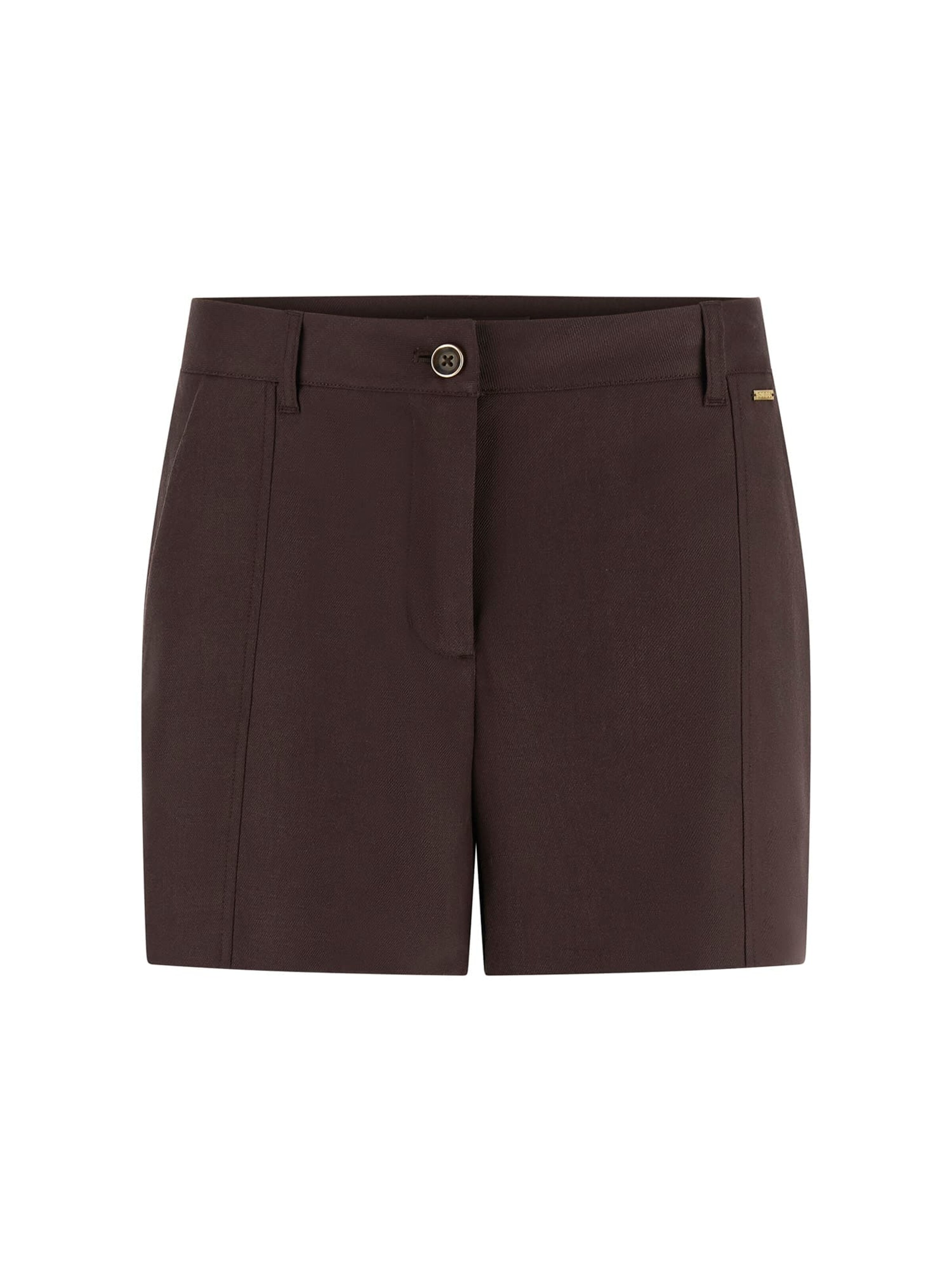 GUESS Shorts 'Isabeau' in Braun: Vorderseite
