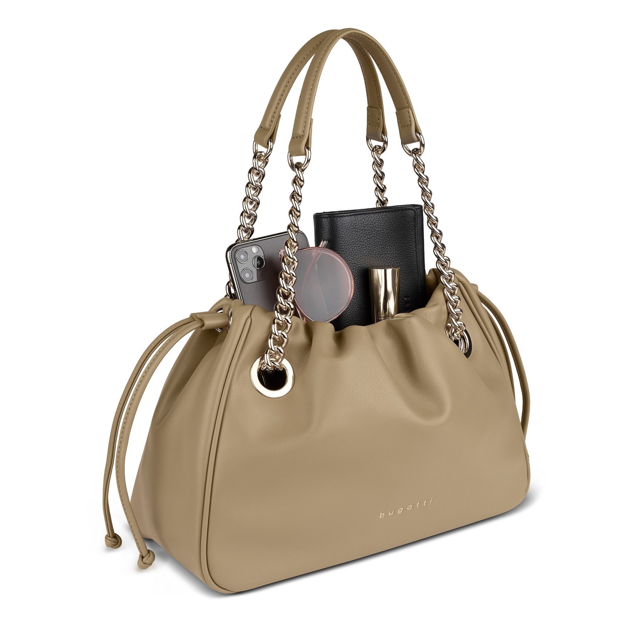 bugatti Pouch 'Leni' in Beige