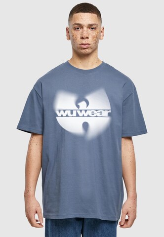 Mister Tee Shirt in Blau: Vorderseite