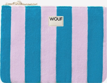 Trousses de toilette Wouf en bleu : devant