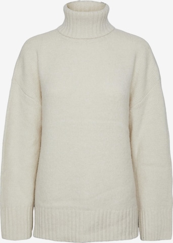 PIECES Pullover 'NANCY' i beige: forside