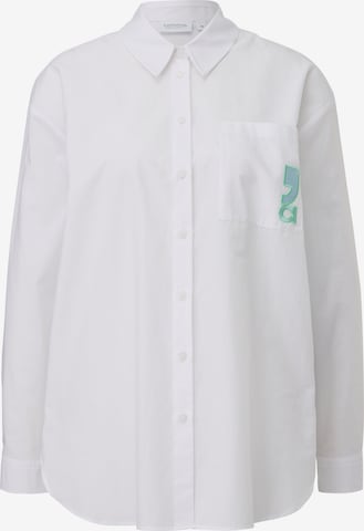 comma casual identity Blouse in White: front