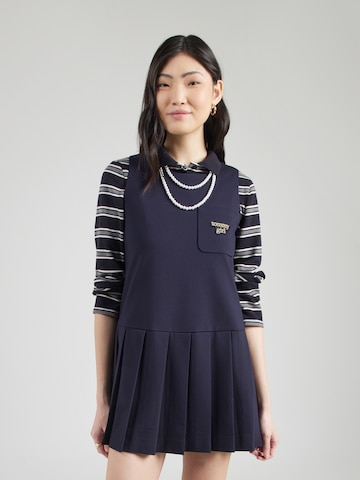 Tommy Jeans Рокля в синьо: отпред