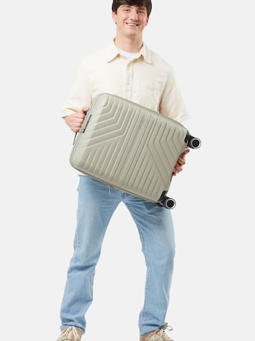 Trolley di American Tourister in grigio: frontale