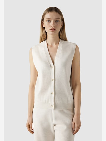 Gilet ' 230400 ' MAERZ Muenchen en blanc : devant