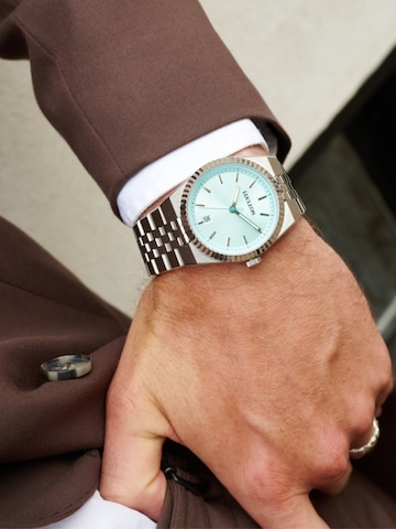 Lucleon Analoog horloge 'Flute' in Zilver