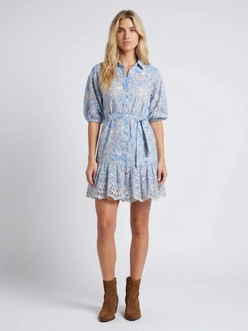 Miss June Kleid 'Robe Courte Violeta'‌‌ in Blau: Vorderseite