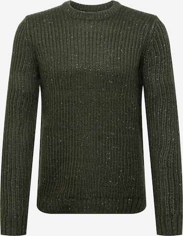 Pull-over 'Nazlo' Only & Sons en vert : devant