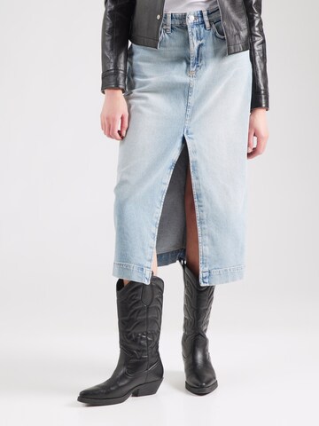 7 for all mankind Пола 'AMBER' в синьо: отпред