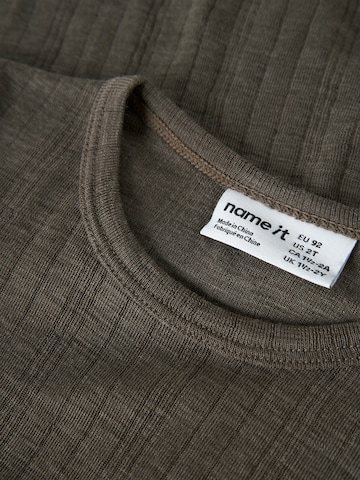 T-Shirt 'NMMWANG' NAME IT en marron