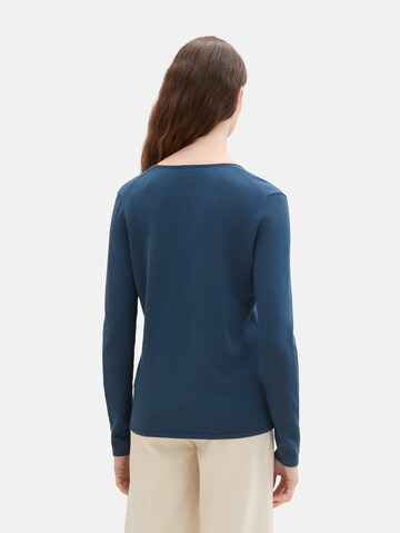 TOM TAILOR Sweater in Blue
