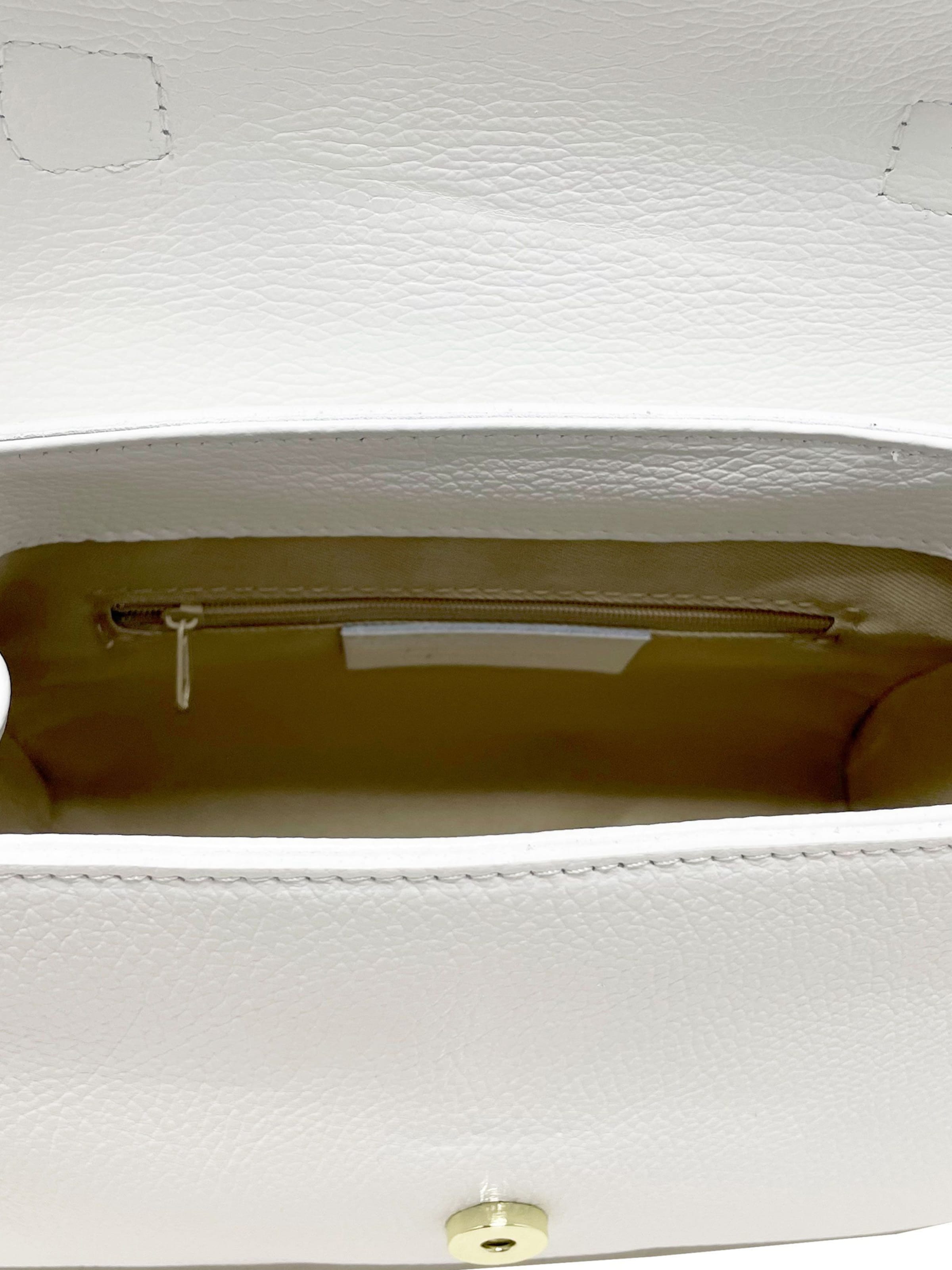 CHICCA BORSE Handtasche in Weiß