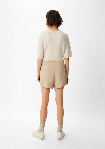 COMMA Wide Leg Shorts in Beige