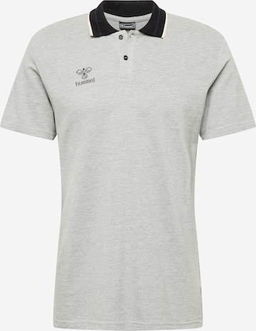 T-Shirt fonctionnel Hummel en gris : devant