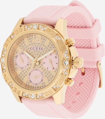 GUESS Analoginen kello värissä kulta: etupuoli