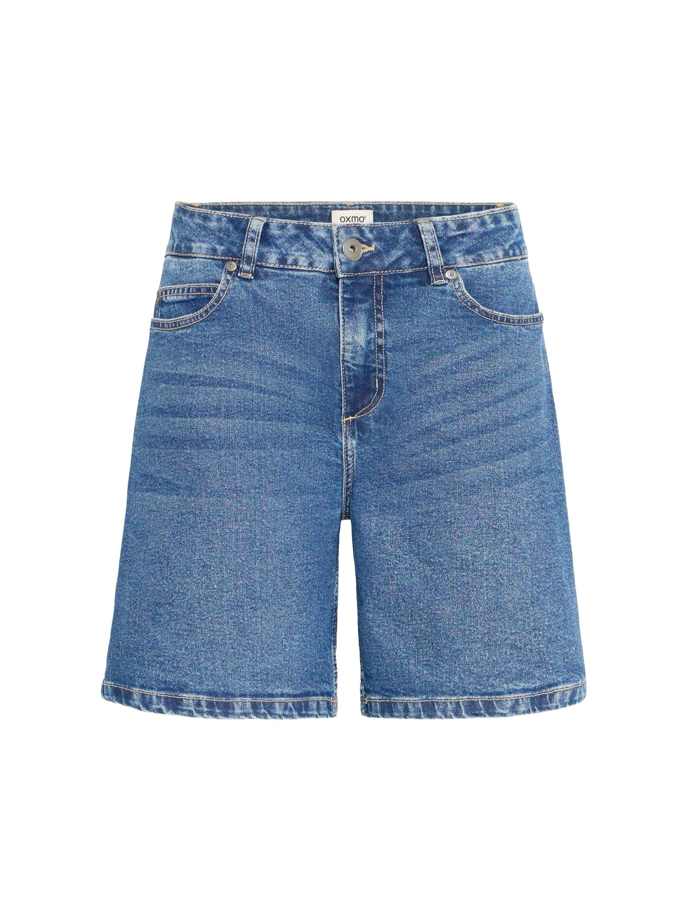 Oxmo Regular Jeans 'MIRA' in Blauw: voorkant
