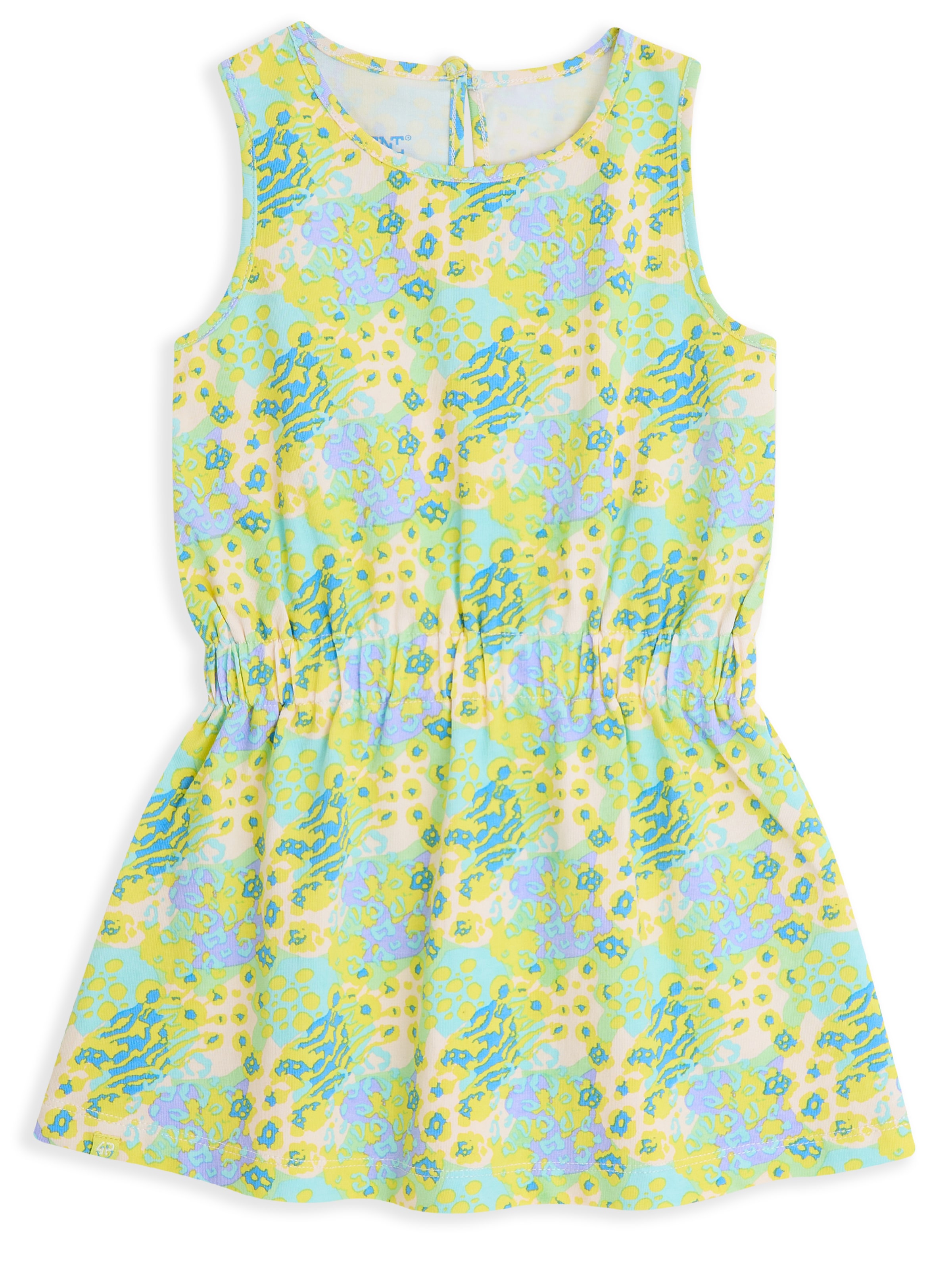 4PRESIDENT Dress 'Rio' in Yellow: front