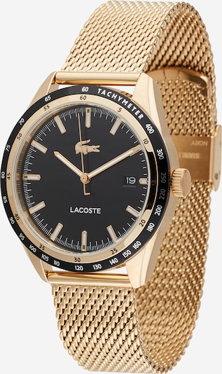 LACOSTE Analoog horloge 'Everett' in de kleur Goud / Zwart, Productweergave