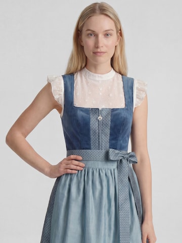 SPIETH & WENSKY Dirndl 'Kathi' in Blauw