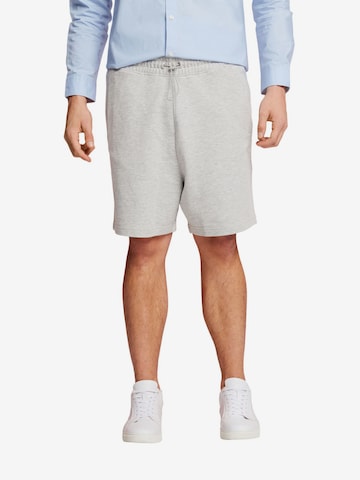 ESPRIT Loose fit Pants in Grey: front