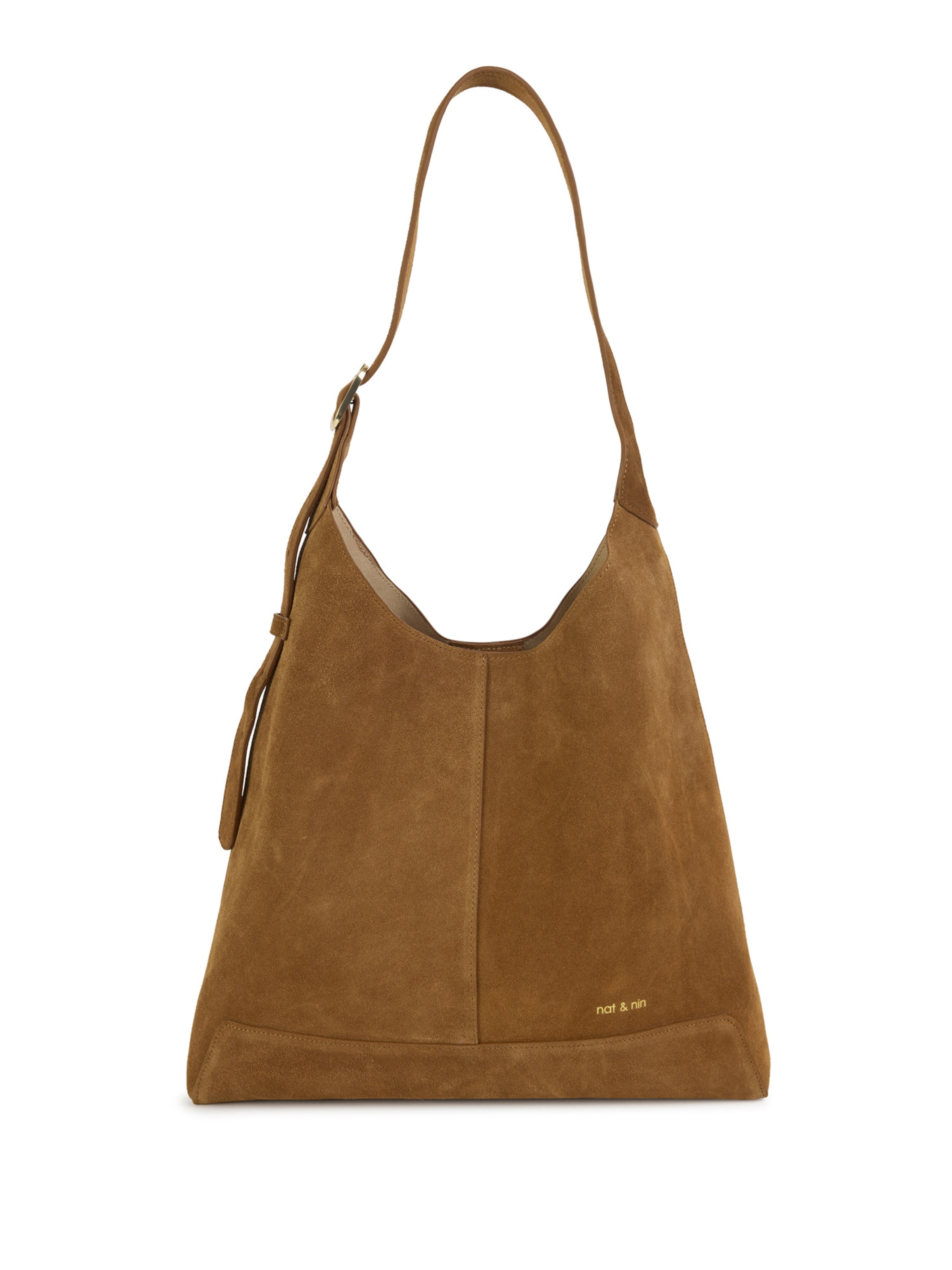 Nat&Nin Olkalaukku 'DONNA' värissä ruskea: etupuoli