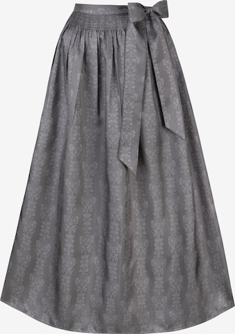 STOCKERPOINT Dirndlschürze 'Aline' in Grau: Vorderseite