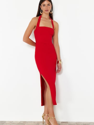 Trendyol Estélyi ruhák - piros: elől