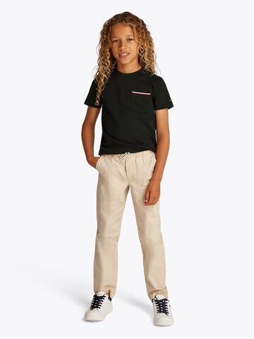 T-Shirt TOMMY HILFIGER en noir : devant