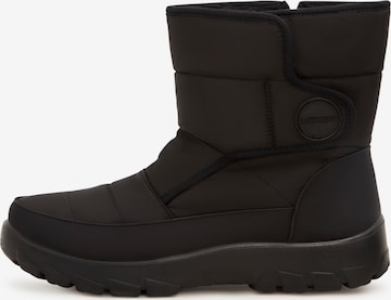 CESARE GASPARI Boots in Black: front