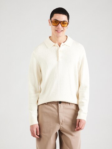 NN07 Tröja 'Randy' i beige: framsida