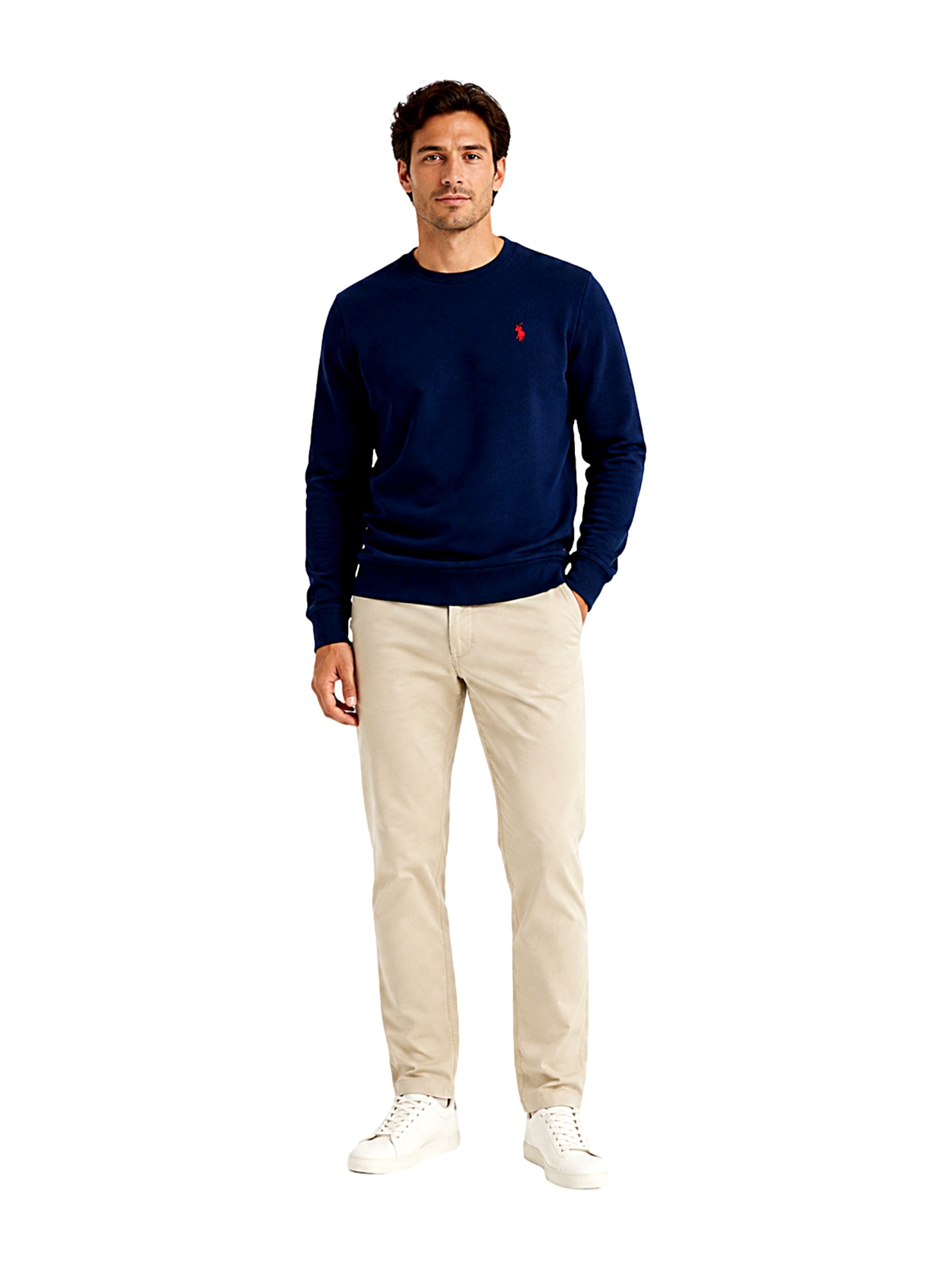 U.S. POLO ASSN. Sweatshirt in Blue: front