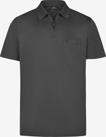 Ragman Shirt 'Basic' in Grau: Vorderseite