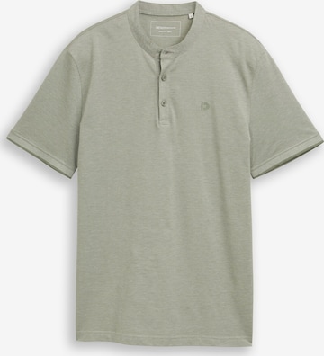 T-Shirt TOM TAILOR DENIM en vert : devant