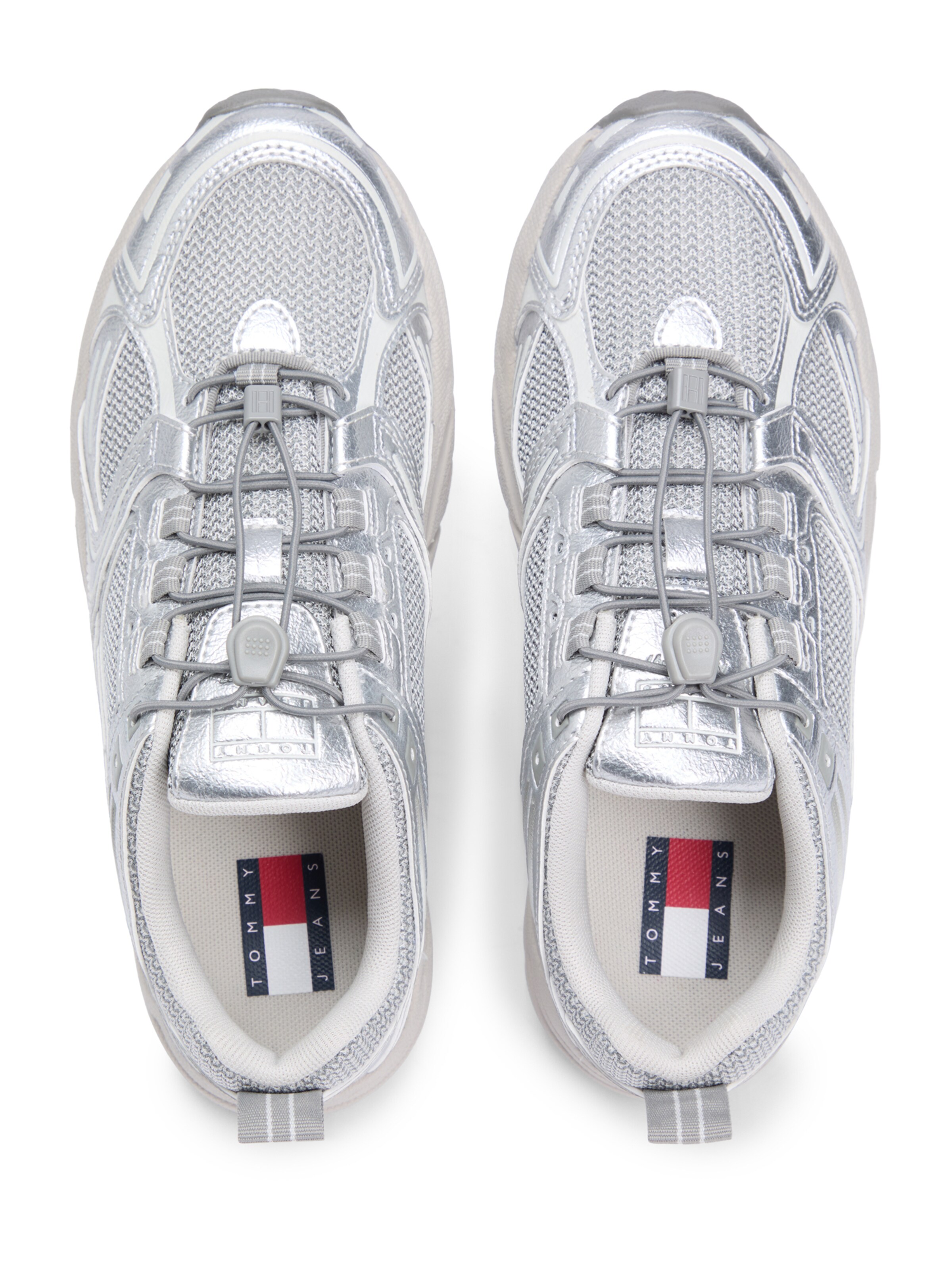 Tommy Jeans Platform trainers 'ARCHIVE '97' in Grey