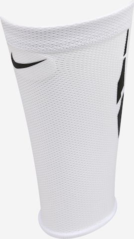 NIKE Soccer Socks 'Elite' in White: front