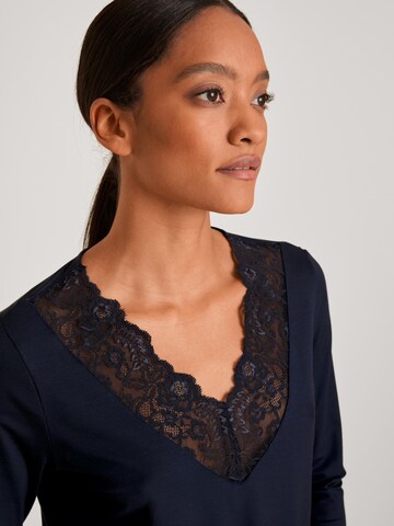 CALIDA Pajama 'Elegant Dreams' in Blue