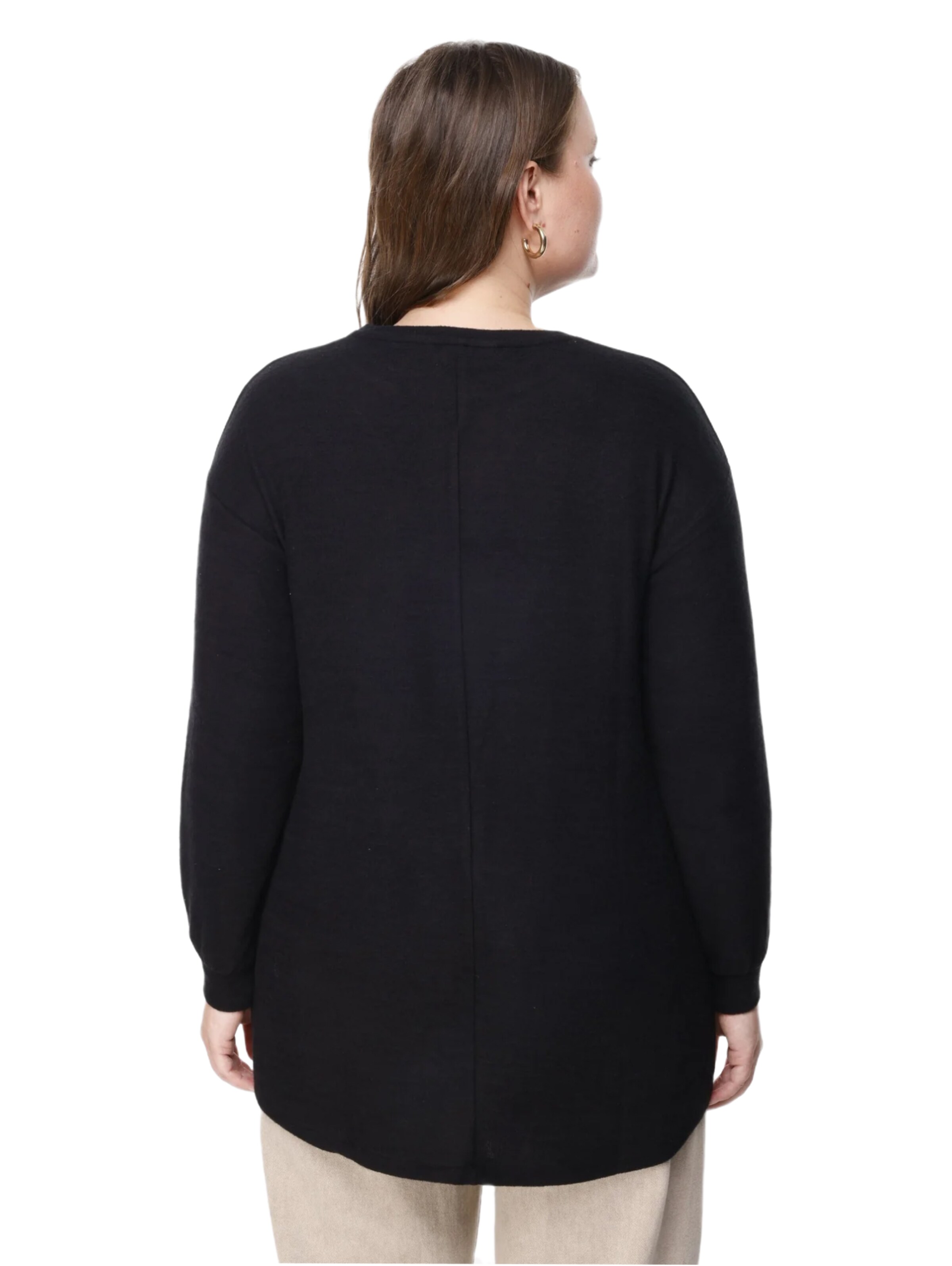 Shape Of You Sweater in Black