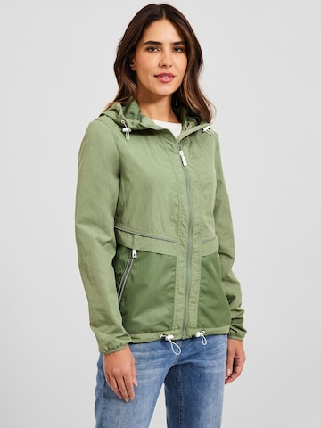 CECIL Between-Season Jacket in Green: front