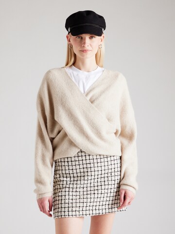 Pull-over 'Zinelle Hope' MSCH COPENHAGEN en beige : devant