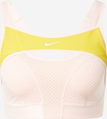 NIKE Bustier Sportmelltartók 'Alpha' - narancs: elől