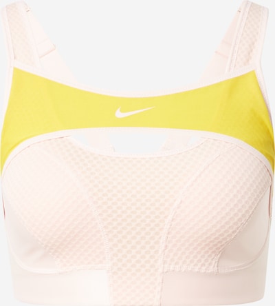 NIKE Sports bra 'Alpha' in Yellow / Light orange, Item view