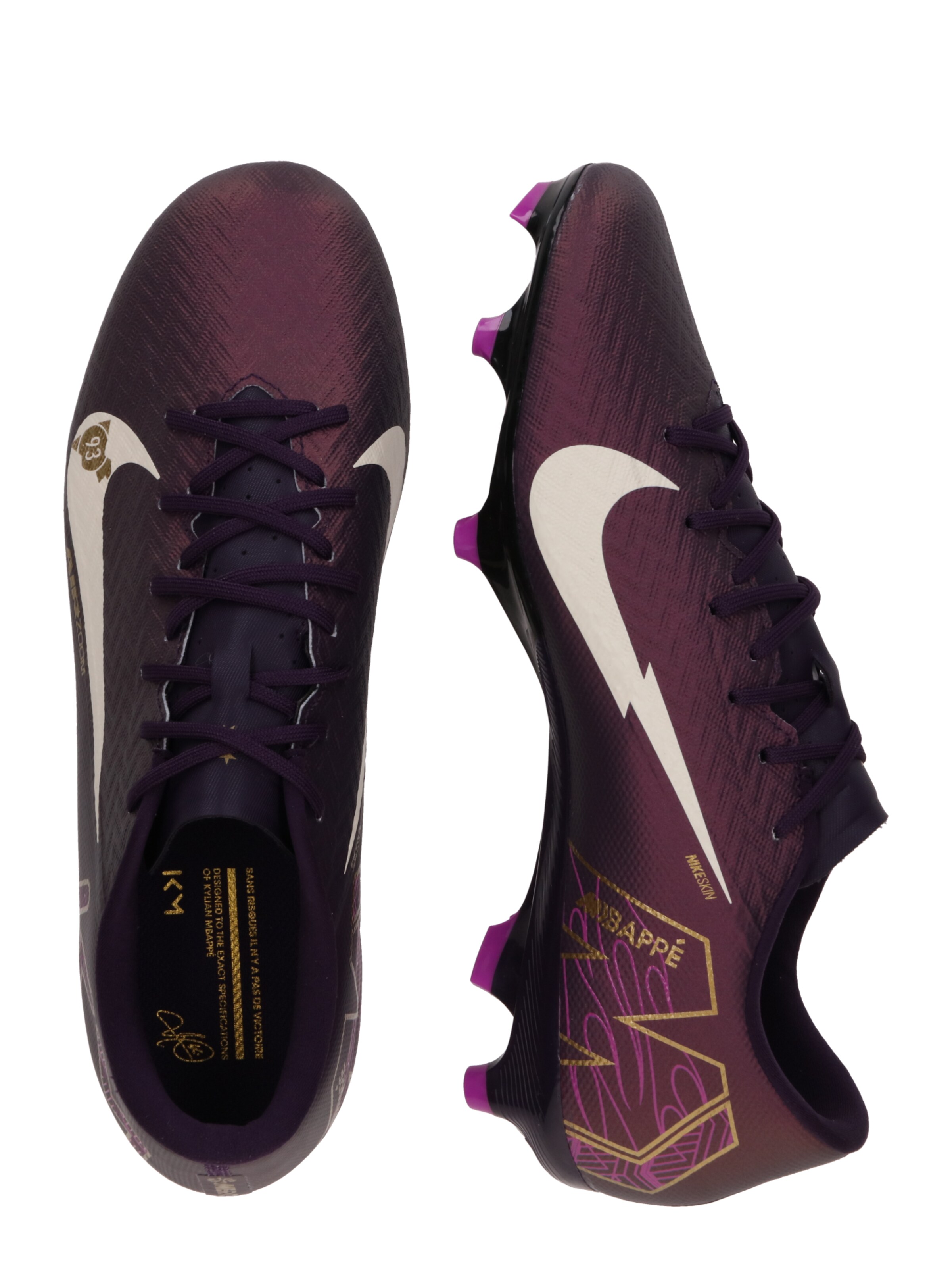 NIKE Fußballschuh 'ZOOM VAPOR 16 ACADEMY' in Lila