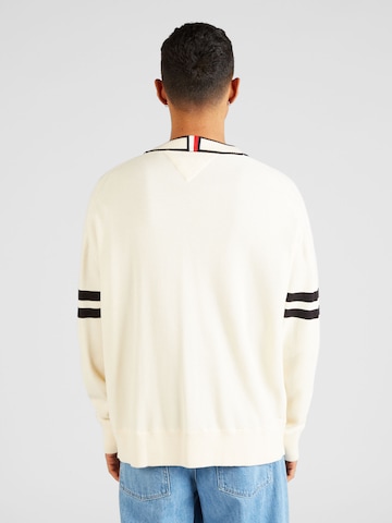 TOMMY HILFIGER Knit Cardigan in Beige